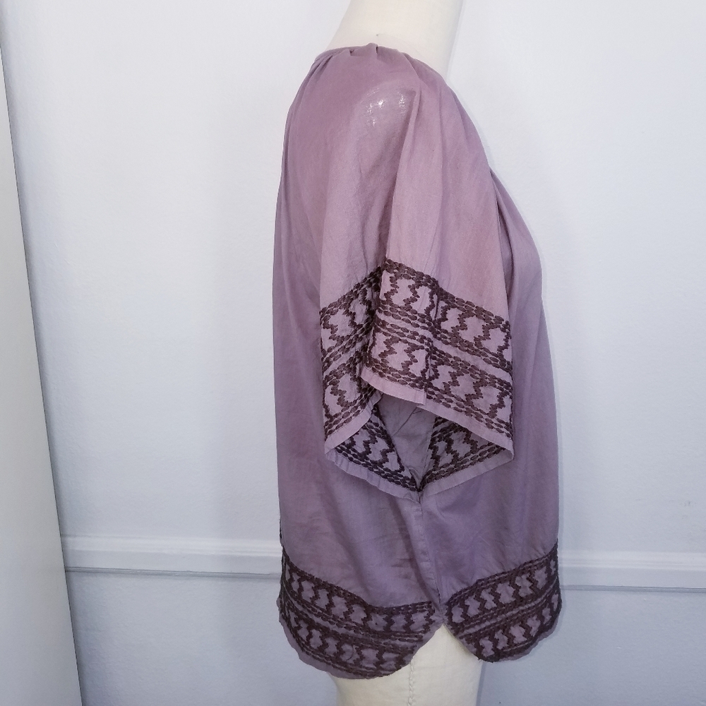NEW Brochu Walker | Embroidery Boho Top,‎ size P - Picture 6 of 10